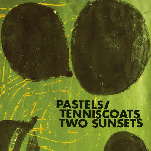 the album cover for Pastels/Tenniscoats - Two Sunsets