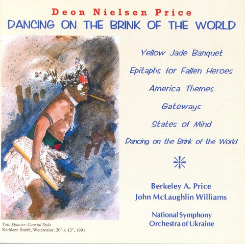 the album cover for Ukraine National Symphony Orchestra - Dancing on the Brink of the World