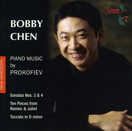 the album cover for Bobby Chen - Piano Music By Prokofiev