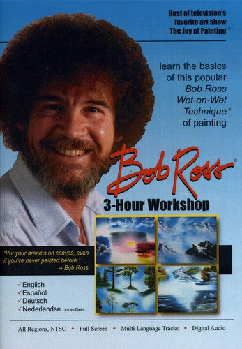 Bob Ross Joy Of Painting Series: 3 Hour Workshop - Bob Ross Joy Of Painting Series: 3 Hour Workshop - DVD