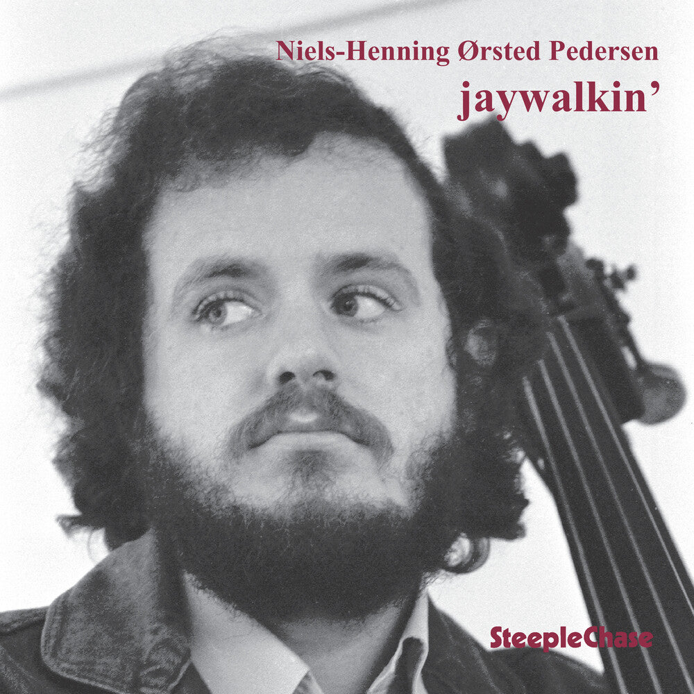 the album cover for Niels-Henning Ørsted Pedersen - Jaywalkin