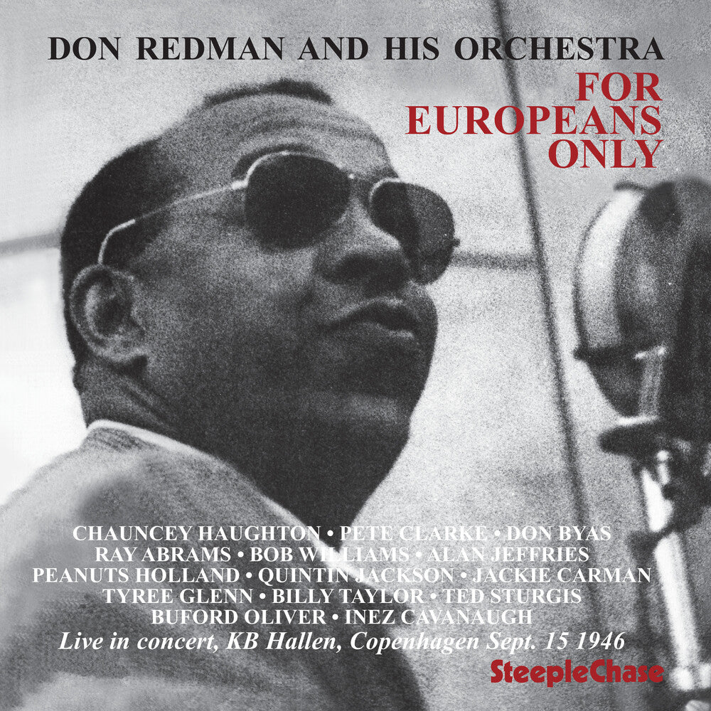 the album cover for Don Redman - For Europeans Only