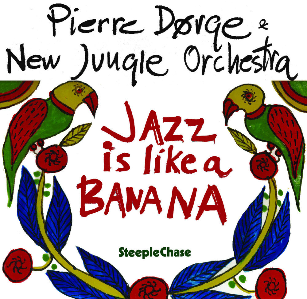 the album cover for Pierre Dørge - Jazz in Like a Banana