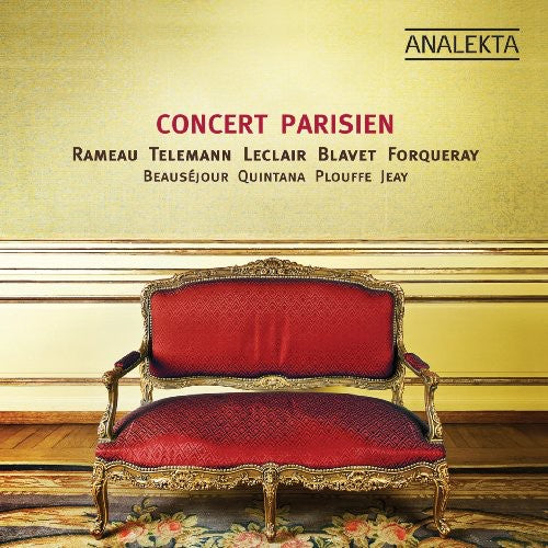 the album cover for Luc Beauséjour - Concert Parisien