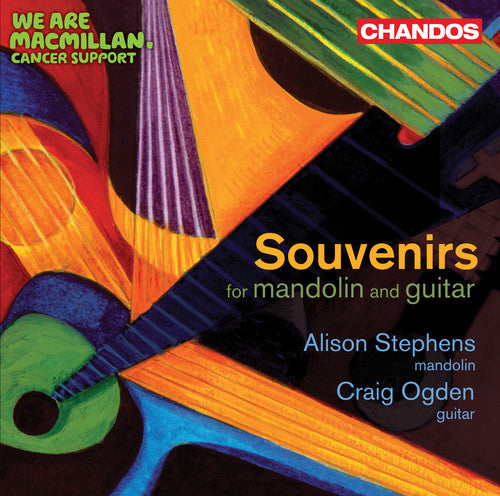 the album cover for Ortiz/Pino/Nieto/Stephens/Kauf - Souvenirs for Mandolin & Guitar