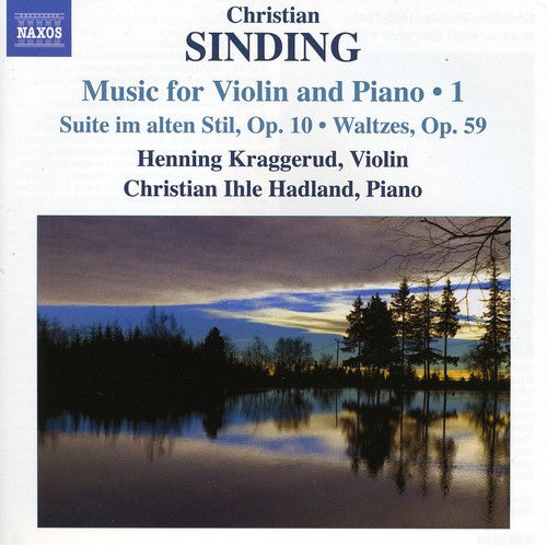 Sinding / Kraggerud / Hadland - Music For Violin & Piano 1 - Music CD