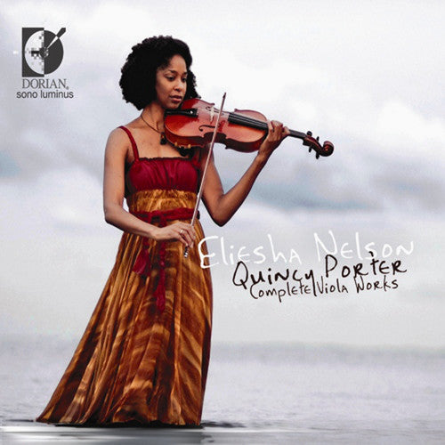 the album cover for Eliesha Nelson - Complete Viola Works