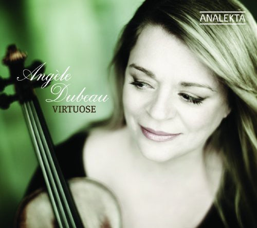 the album cover for ANGELE DUBEAU - Virtuoso
