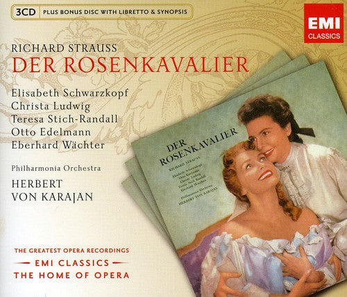 Strauss,r. / Von Karajan / Otto / Ludwig / Wachter - Der Rosenkavalier - Music CD