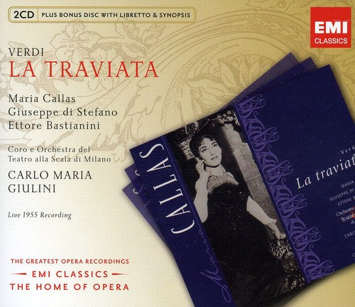 the album cover for Carlo Maria Giulini - La Traviata