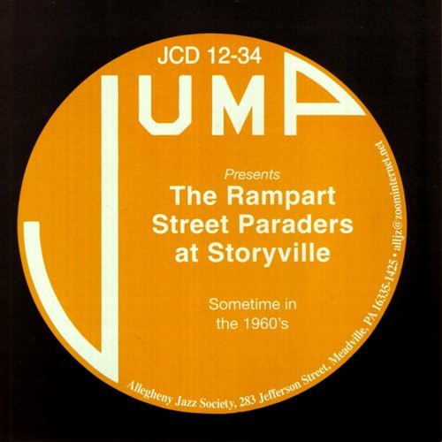 Rampart Street Paraders At Storyville - Sometime In The 1960s - Music CD