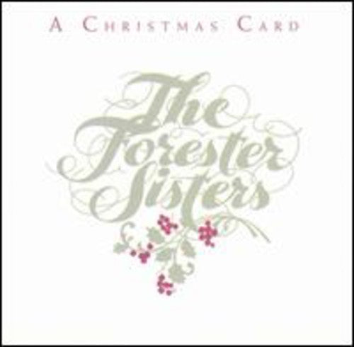 the album cover for The Forester Sisters - Xmas Card