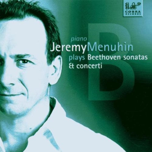 the album cover for Jeremy Menuhin - Sonatas Piano