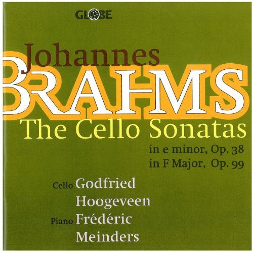Brahms / Hoogeveen / Meinders - Sonatas For Violoncello & Piano - Music CD