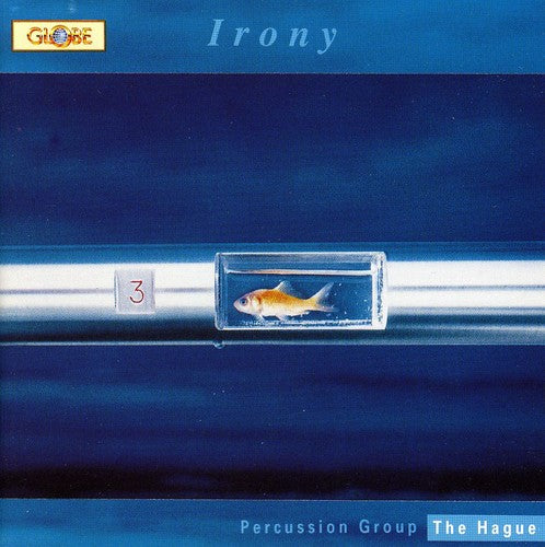 the album cover for Percussion Group the Hague - Irony