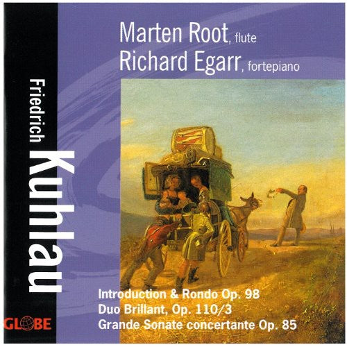 the album cover for Marten Root - Works for Flute & Fortepiano