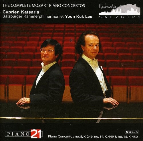 Mozart / Katsaris / Salzburg Chamber Po / Lee - Complete Piano Concertos 5 - Music CD