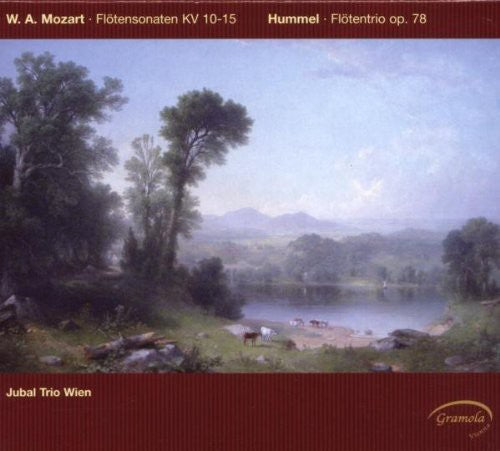 the album cover for Jubal Trio Wien - Flute Sonatas KV 10-15
