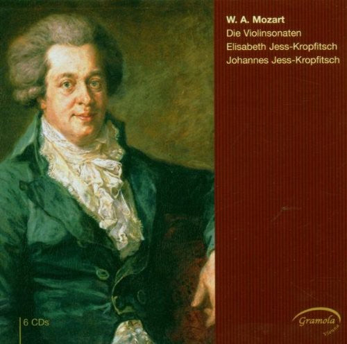the album cover for Johannes Jess Kropfitsch - Violin Sonatas