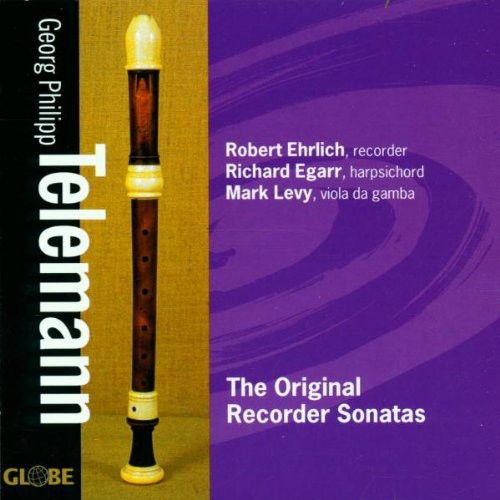 Telemann / Ehrlich / Egarr / Levy - Original Recorder Sonatas (8) - Music CD