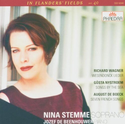 the album cover for Nina Stemme - Wesendonklieder/Songs By The