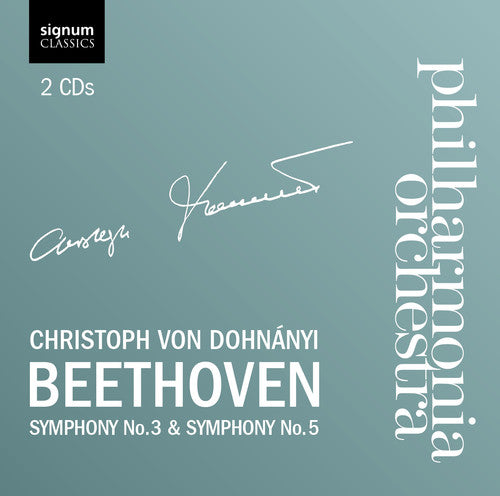 Beethoven / Philharmonia Orch / Von Dohnanyi - Symphony 3: Eroica / Symphony 5 - Music CD