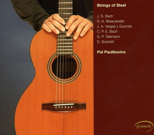 the album cover for Pal Paulikovics - Strings of Steel