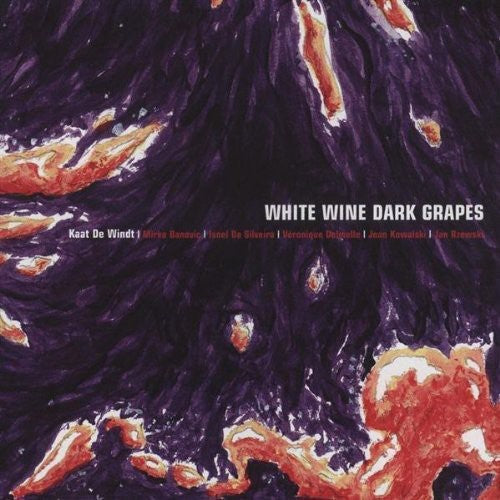 the album cover for White Wine Dark Grapes - White Wine Dark Grapes