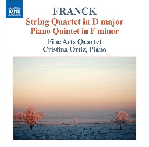 Franck / Fine Arts Quartet / Ortiz - String Quartet / Piano Quintet - Music CD