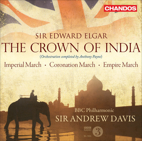 the album cover for Sir Andrew Davis - Crown of India