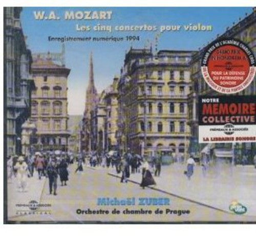 Mozart,w.a. / Zuber / Orcheestre De Chambre - 5 Violin Concertos - Music CD
