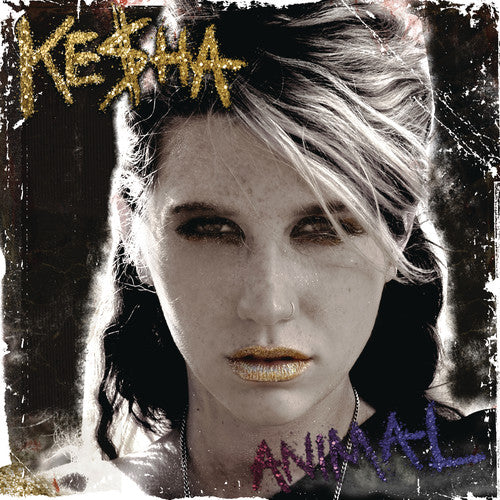 the album cover for Kesha - Animal