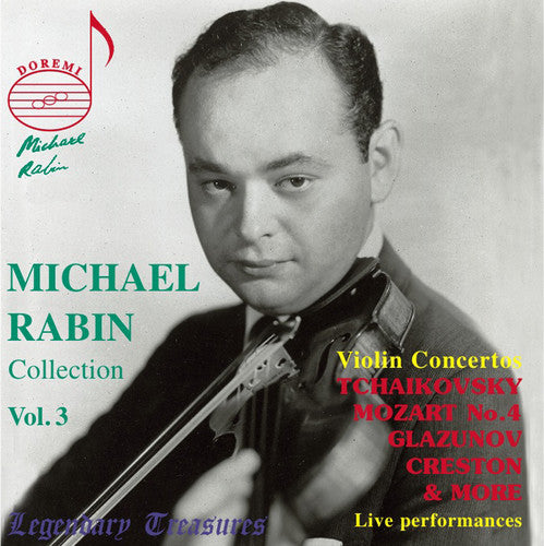 the album cover for Michael Rabin - Rabin Collection 3