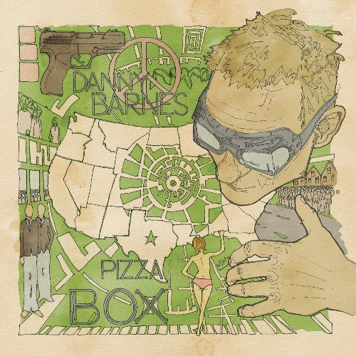 the album cover for Danny Barnes - Pizza Box