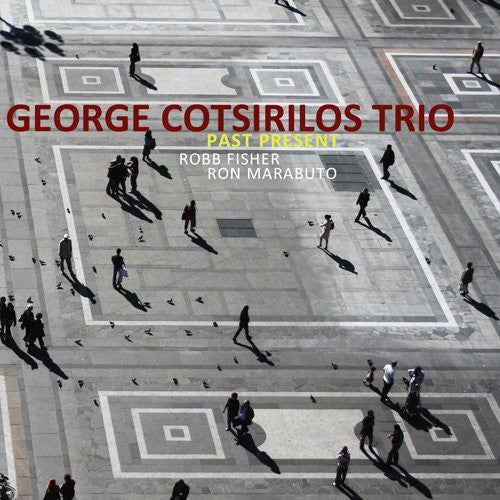 the album cover for George Cotsirilos Trio - Past Presents