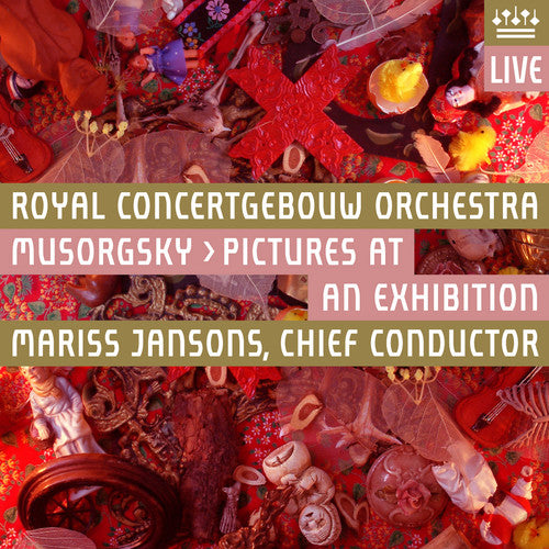 the album cover for Royal Concertgebouw Orchestra - Pictures at An Exhibition