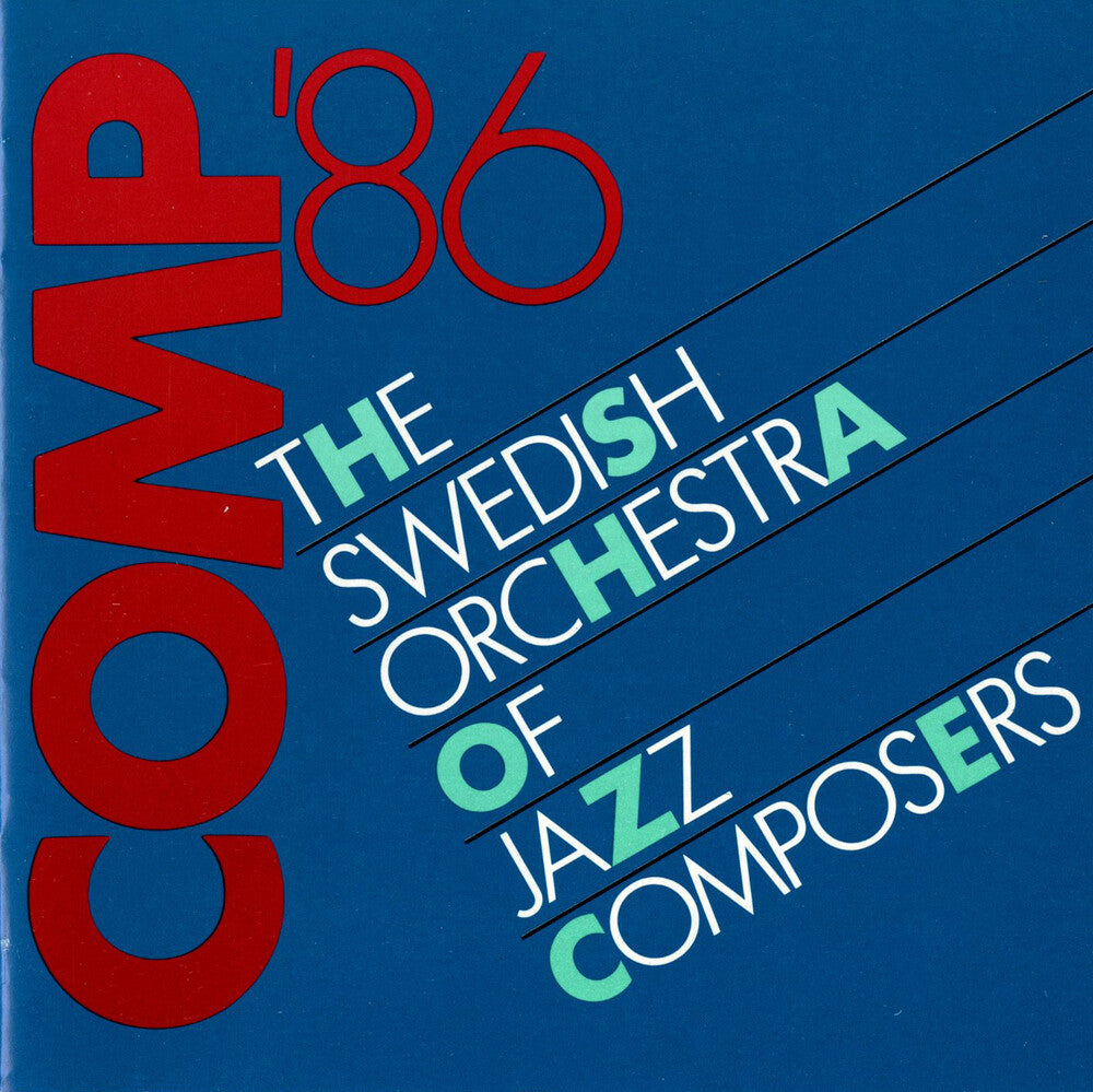 the album cover for The Swedish Orchestra of Jazz Composers - Comp 86
