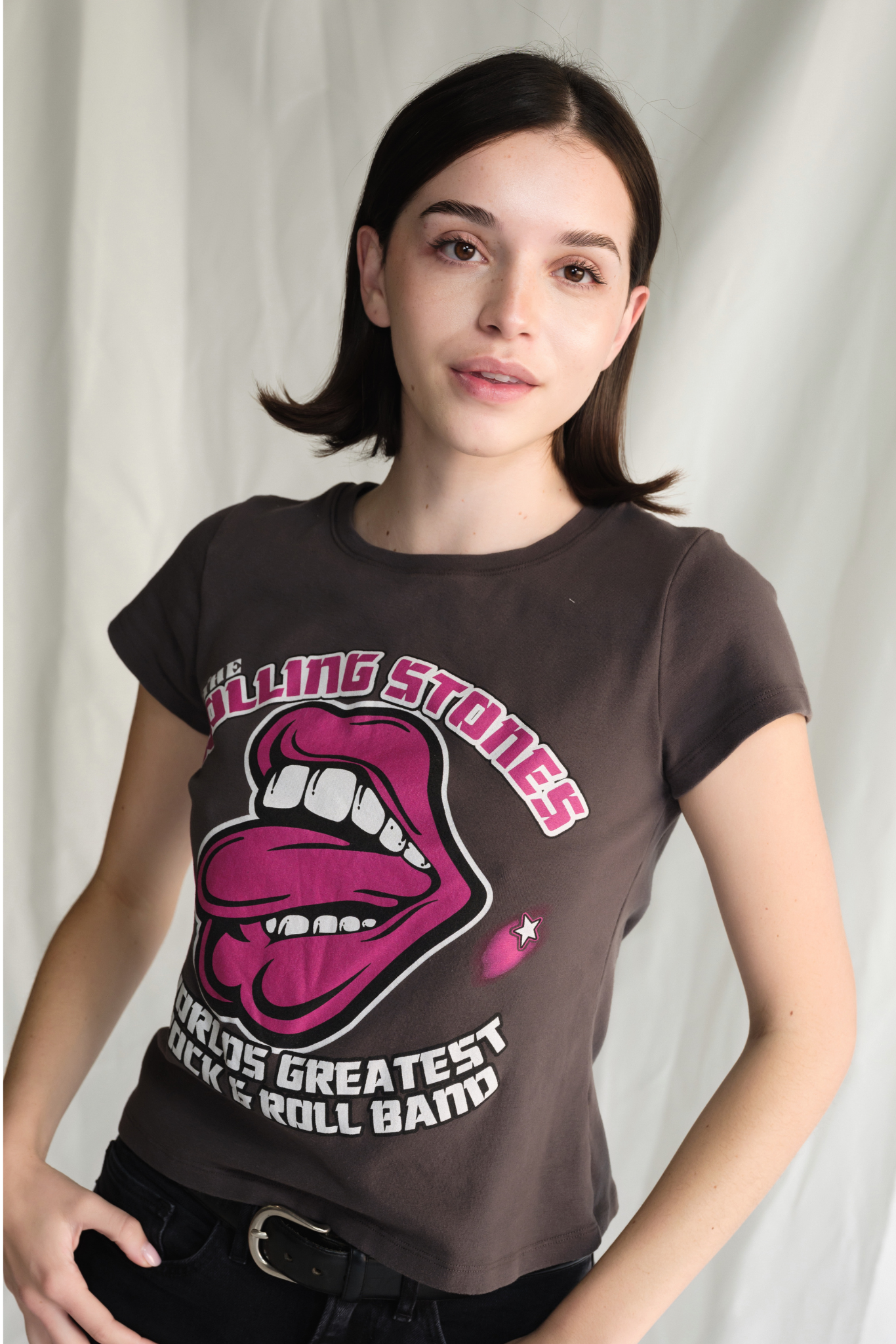 Rolling Stones World's Greatest Baby Womens Tee Shirt Officially Licensed