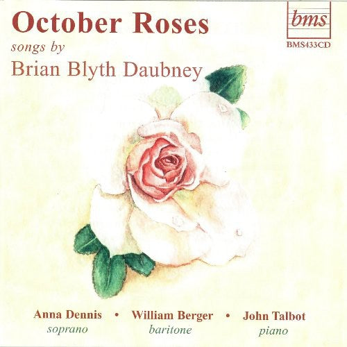 the album cover for William Berger - Octobert Roses