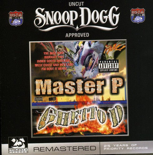 the album cover for Master P - Ghetto D: U.S.D.A. Edition