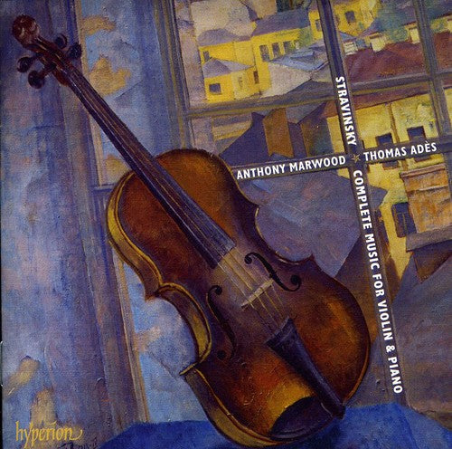 the album cover for I. STRAVINSKY - Complete Music For Violin & Pi