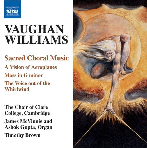 the album cover for Clare College Choir, Cambridge - Sacred Choral Music: Vision of Aeroplanes