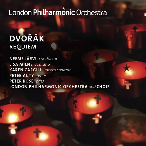 the album cover for Dvorak / Lauri / Lpo / Jarvi - Requiem