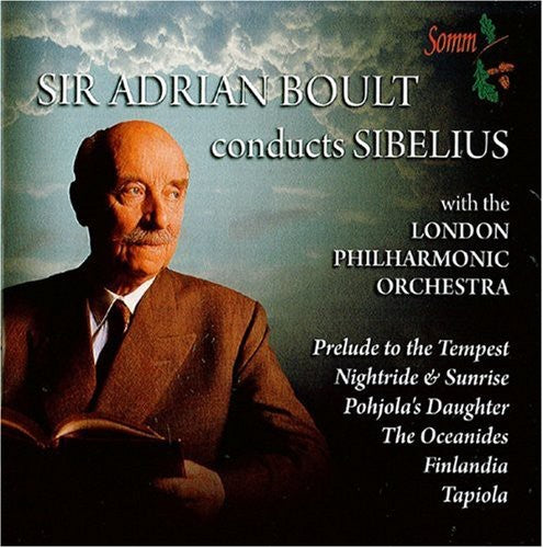 Sir Adrian Boult Conducts Sibelius Music CD