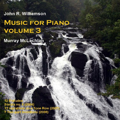 Williamson / Mclachlan - Music For Piano 3 - Music CD
