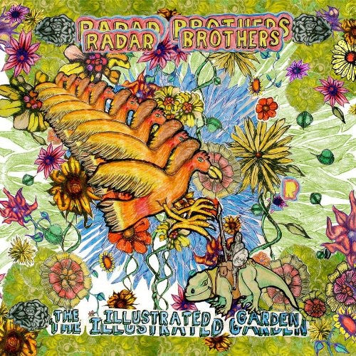 the album cover for Radar Brothers - The Illustrated Garden