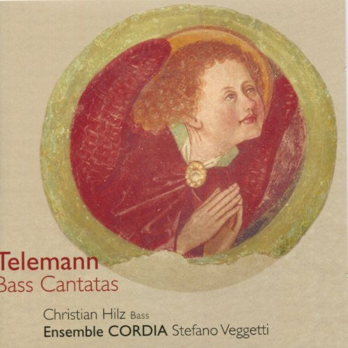 the album cover for G.P. Telemann - Bass Cantatas