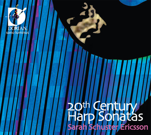 the album cover for Sarah Schuster Ericsson - 20th Century Harp Sonatas