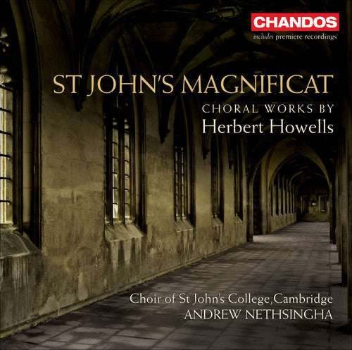 the album cover for Andrew Nethsingha - St John's Magnificat