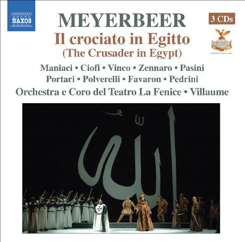 Meyerbeer / Vinco / Ciofi / Zennaro / Pasini - Crusader In Egypt - Music CD